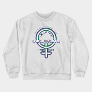 IWD Inspire Inclusion - March 8 Women Day Crewneck Sweatshirt